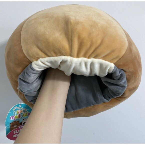 Squishmallows 12" Flip-A-Mallow Chip Beaver Rocky Raccoon Plush Stuffed Animal - Picture 5 of 12